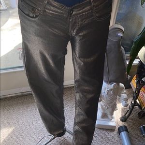 wall Flower skinny shiny pants size 5